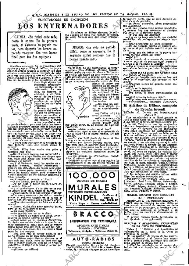 ABC MADRID 04-07-1967 página 83