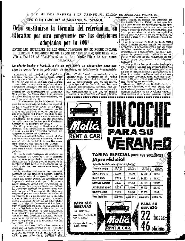 ABC SEVILLA 04-07-1967 página 17