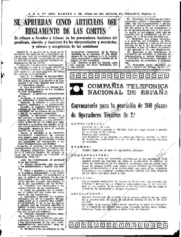 ABC SEVILLA 04-07-1967 página 25