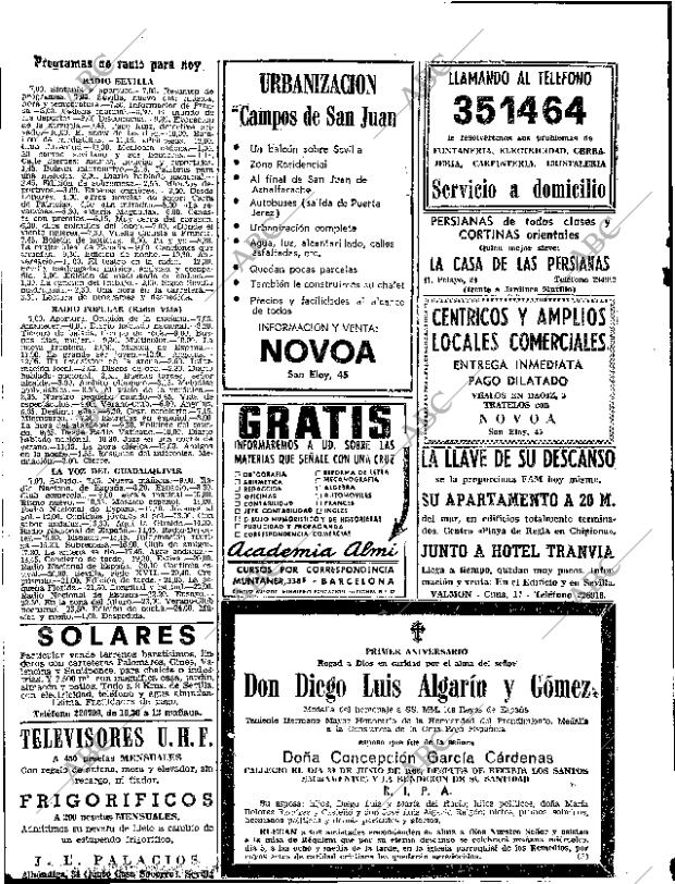 ABC SEVILLA 04-07-1967 página 60