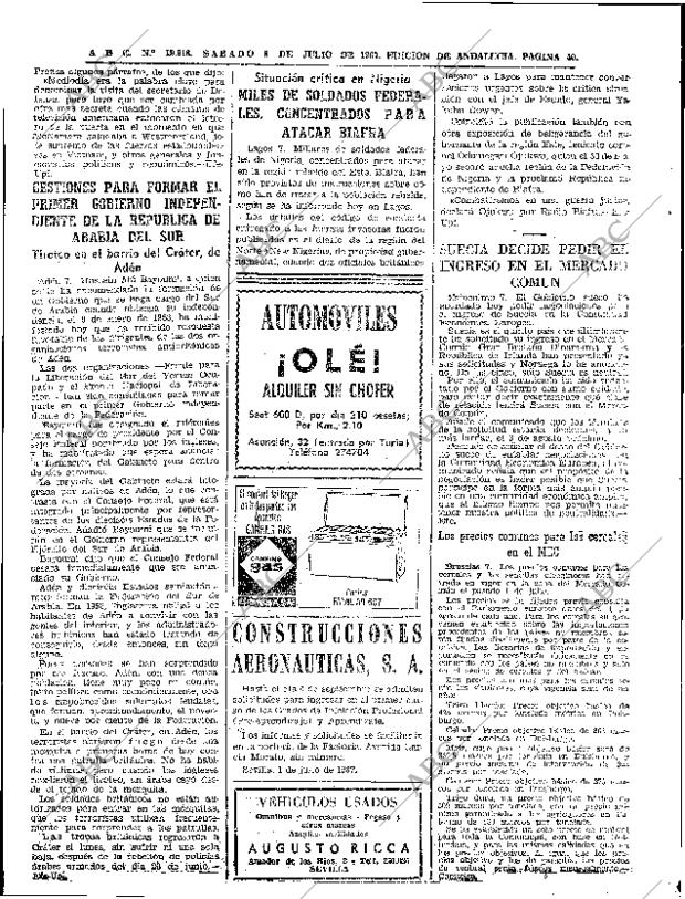 ABC SEVILLA 08-07-1967 página 38