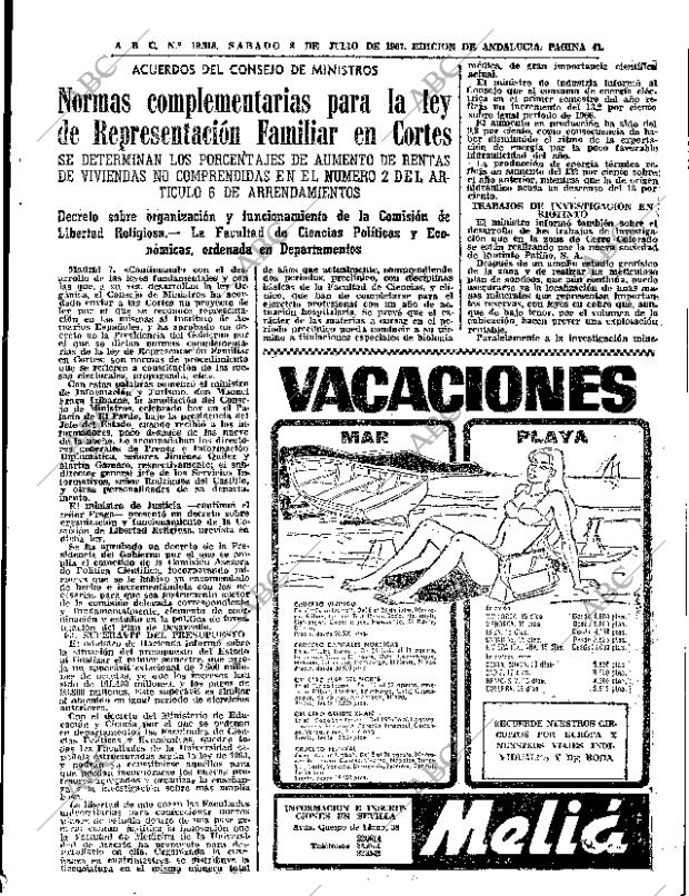 ABC SEVILLA 08-07-1967 página 39