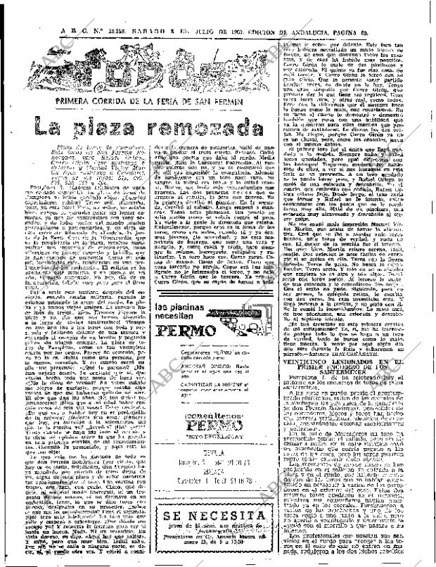 ABC SEVILLA 08-07-1967 página 67