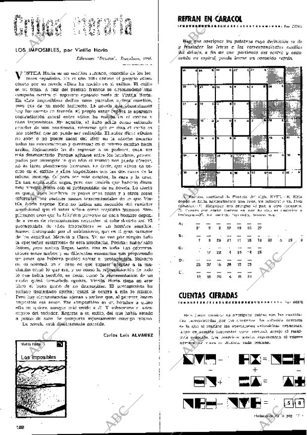 BLANCO Y NEGRO MADRID 08-07-1967 página 102