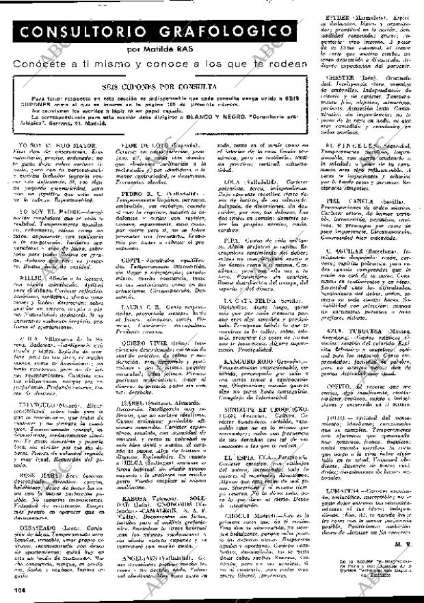 BLANCO Y NEGRO MADRID 08-07-1967 página 104