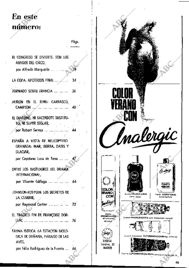BLANCO Y NEGRO MADRID 08-07-1967 página 33
