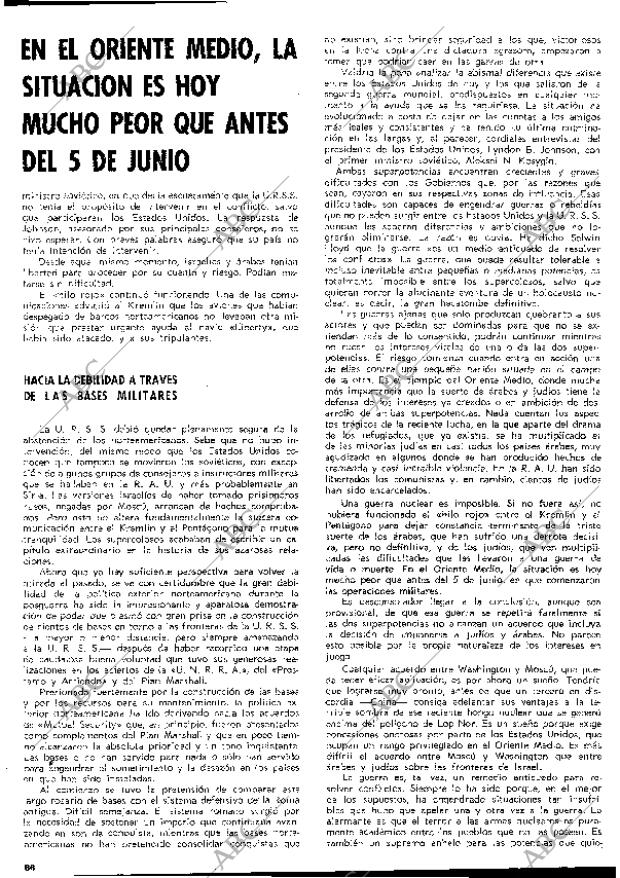 BLANCO Y NEGRO MADRID 08-07-1967 página 66