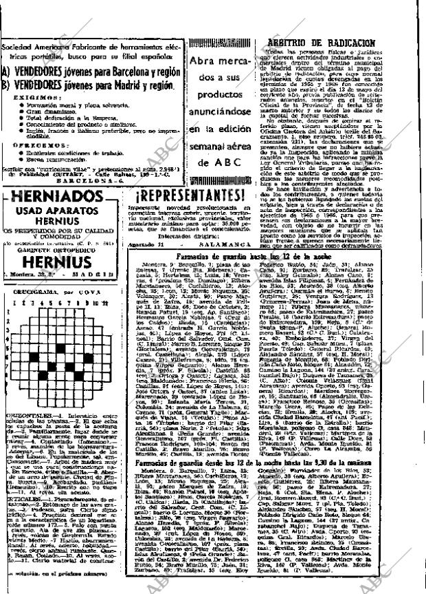 ABC MADRID 11-07-1967 página 111