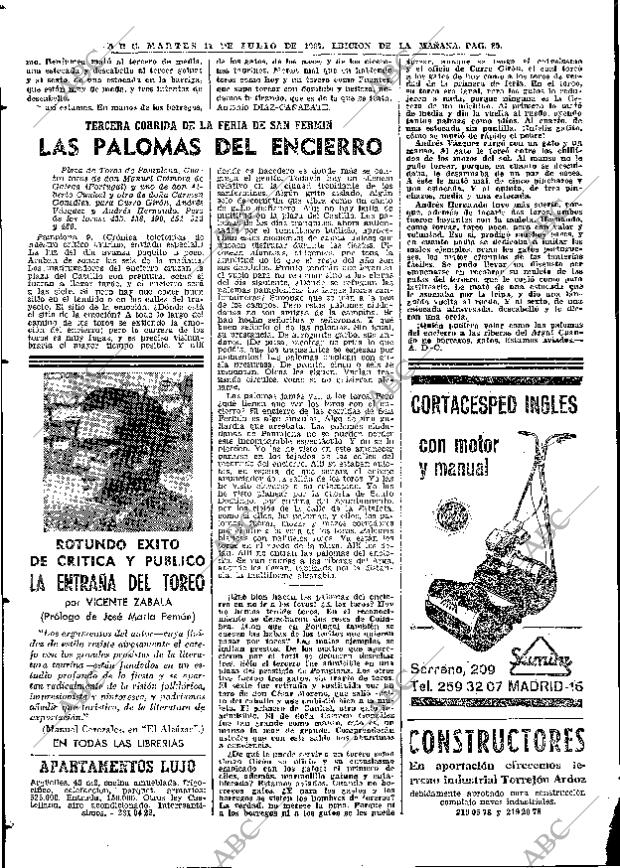 ABC MADRID 11-07-1967 página 80