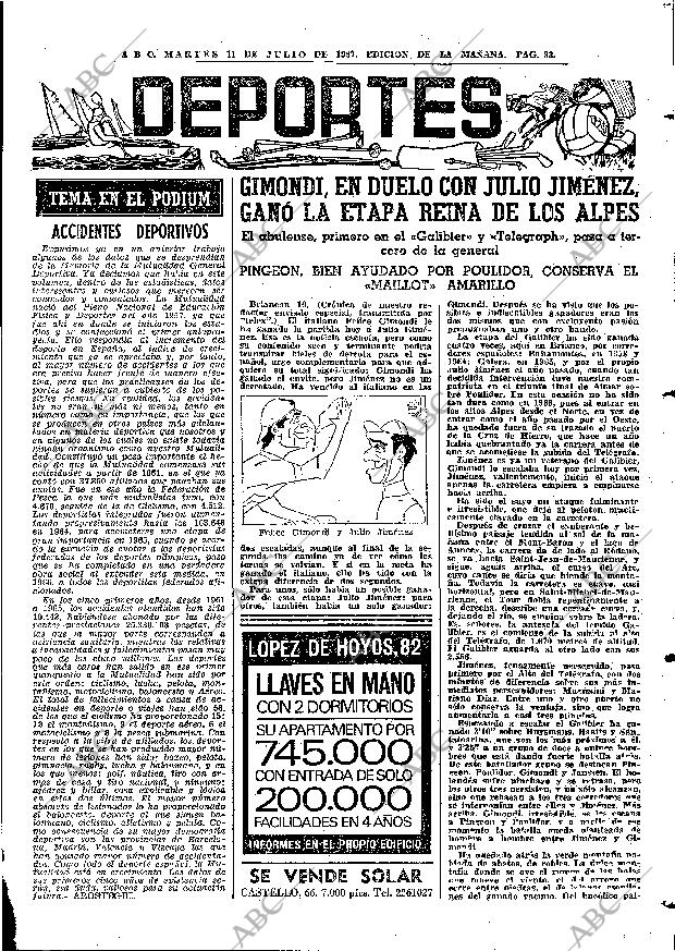 ABC MADRID 11-07-1967 página 83