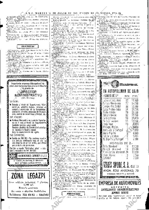 ABC MADRID 11-07-1967 página 94