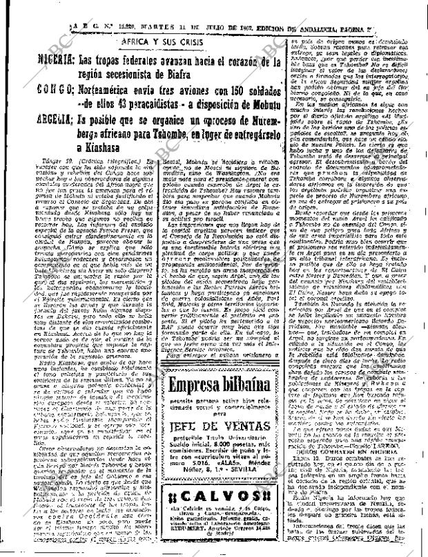 ABC SEVILLA 11-07-1967 página 35