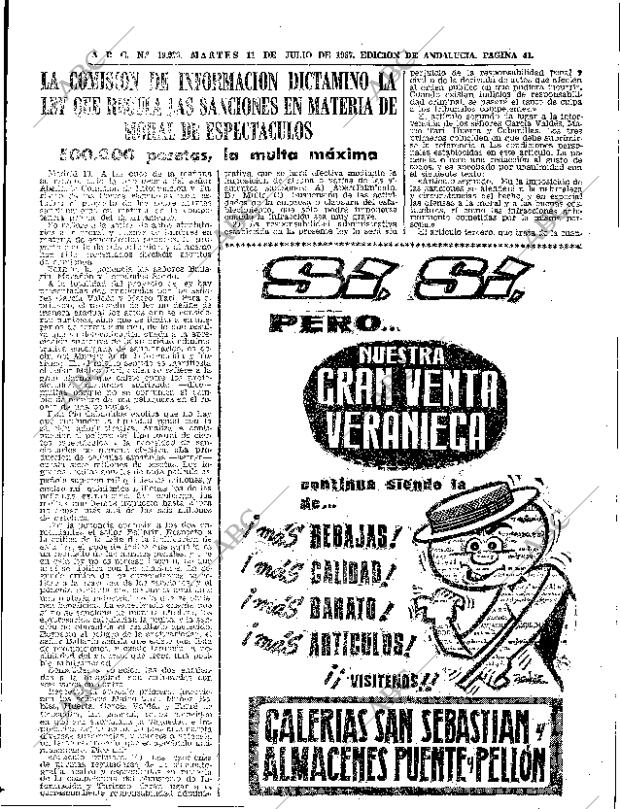 ABC SEVILLA 11-07-1967 página 41