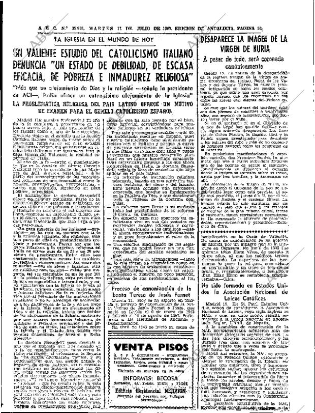 ABC SEVILLA 11-07-1967 página 53