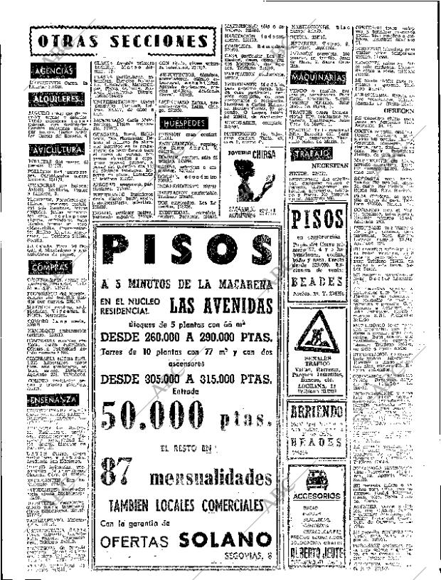 ABC SEVILLA 11-07-1967 página 74