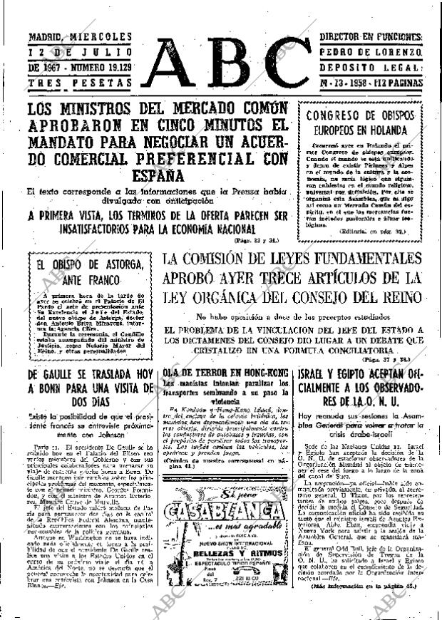 ABC MADRID 12-07-1967 página 31