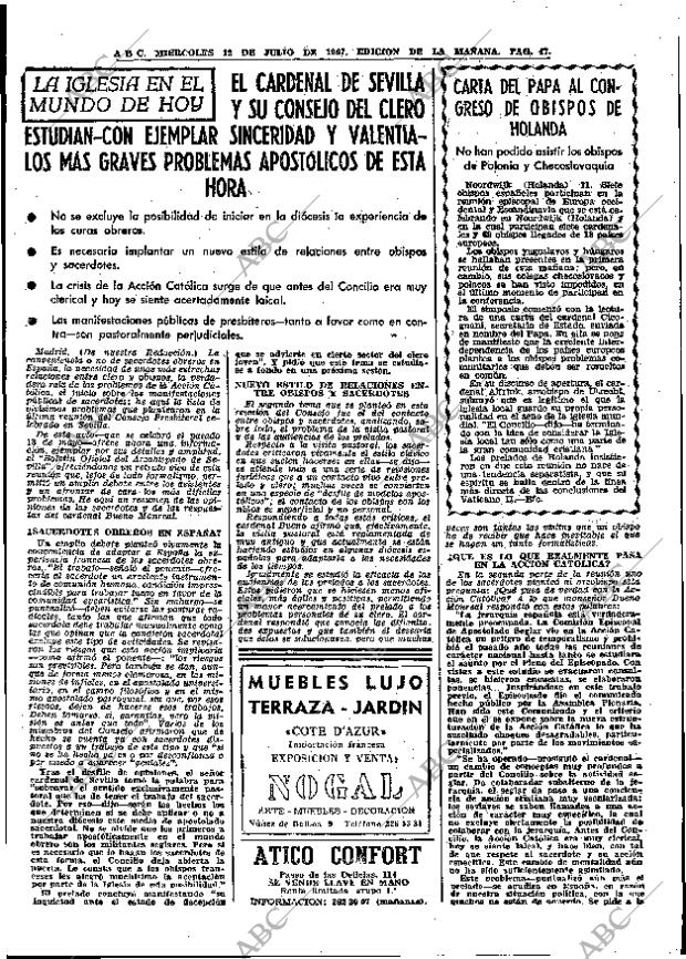 ABC MADRID 12-07-1967 página 47