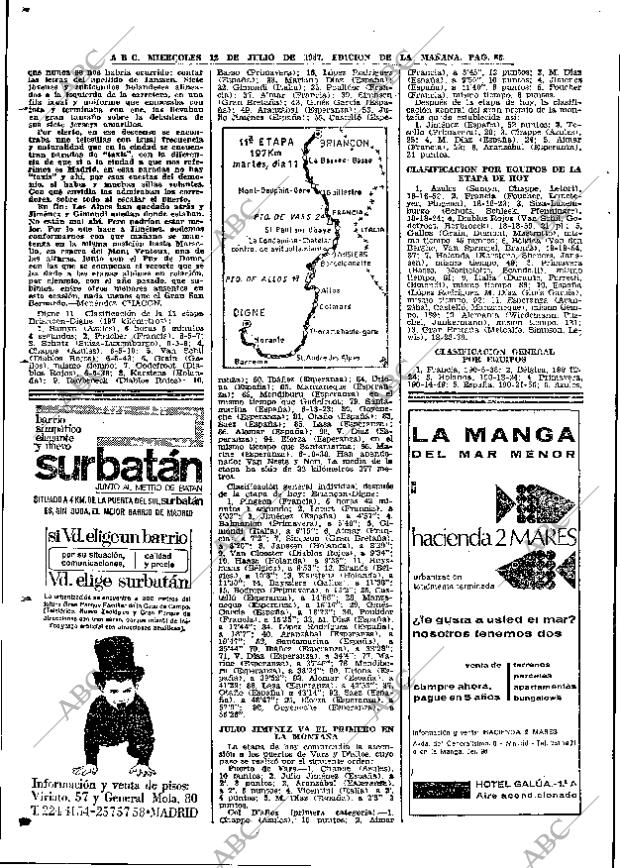 ABC MADRID 12-07-1967 página 86