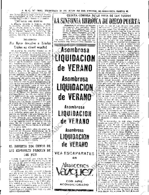 ABC SEVILLA 12-07-1967 página 65