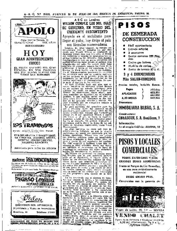 ABC SEVILLA 13-07-1967 página 18