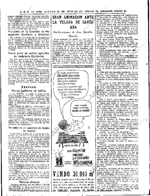 ABC SEVILLA 13-07-1967 página 42