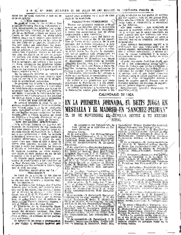 ABC SEVILLA 13-07-1967 página 46