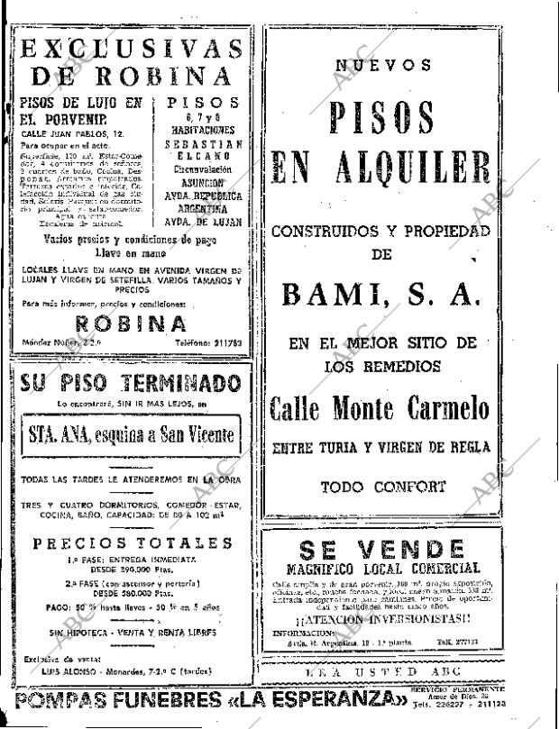 ABC SEVILLA 14-07-1967 página 63