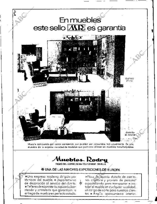 ABC SEVILLA 14-07-1967 página 64