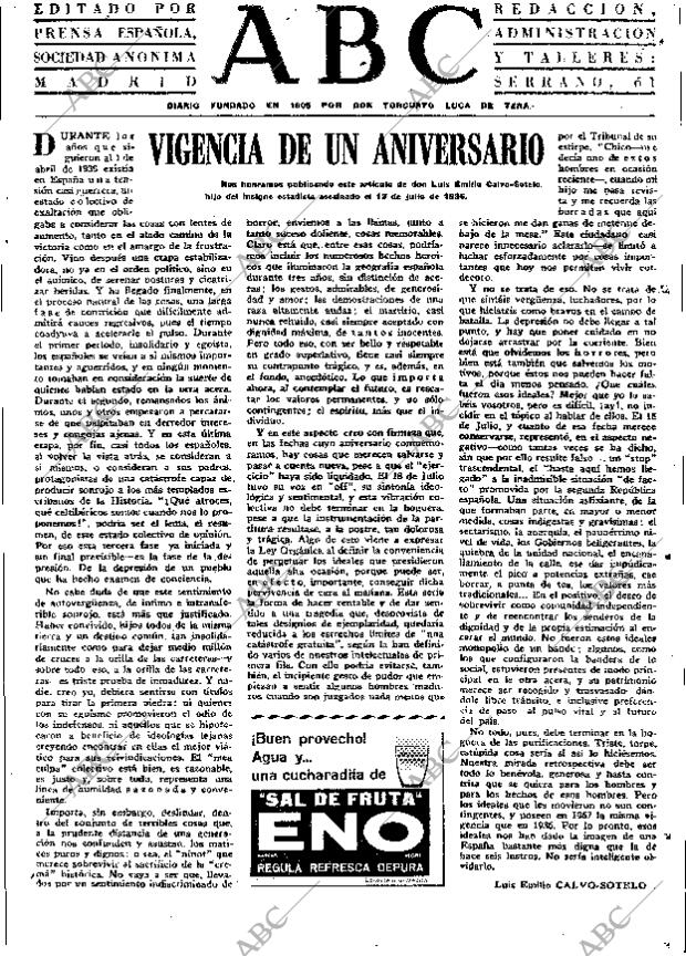 ABC MADRID 15-07-1967 página 3