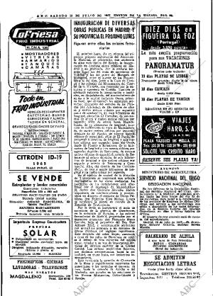 ABC MADRID 15-07-1967 página 64