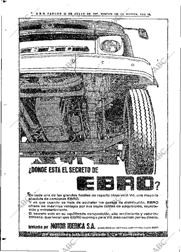 ABC MADRID 15-07-1967 página 78