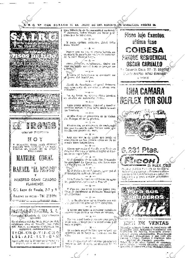 ABC SEVILLA 15-07-1967 página 42
