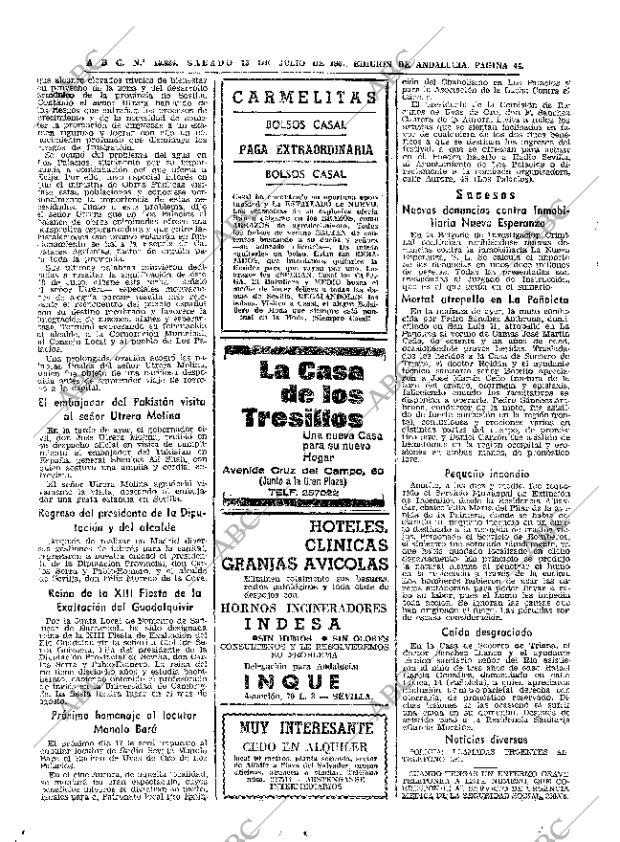 ABC SEVILLA 15-07-1967 página 44