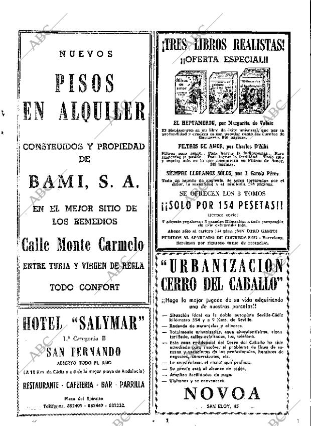 ABC SEVILLA 15-07-1967 página 59