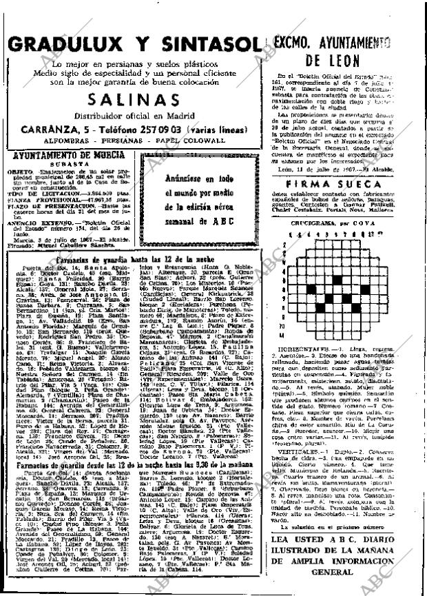 ABC MADRID 18-07-1967 página 103
