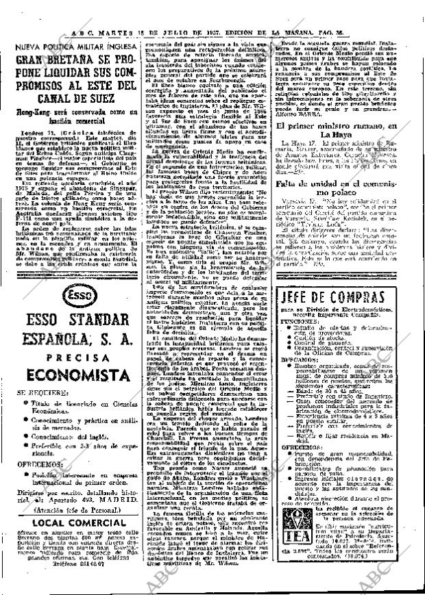 ABC MADRID 18-07-1967 página 38