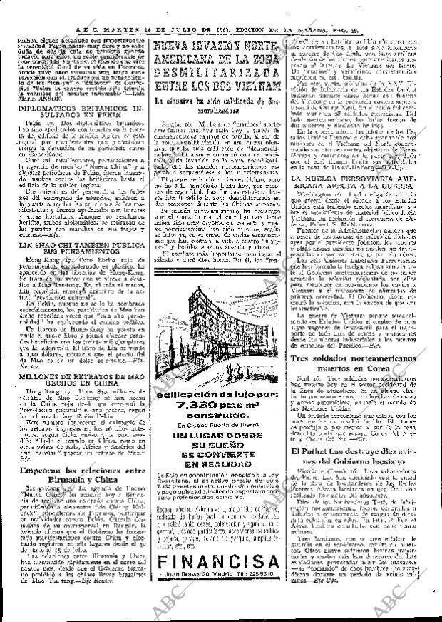 ABC MADRID 18-07-1967 página 40