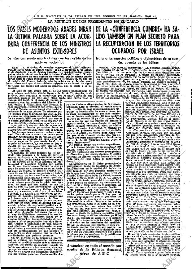 ABC MADRID 18-07-1967 página 43