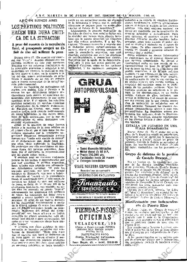 ABC MADRID 18-07-1967 página 46