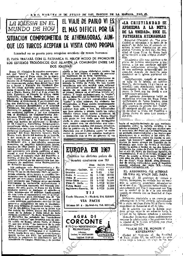 ABC MADRID 18-07-1967 página 47