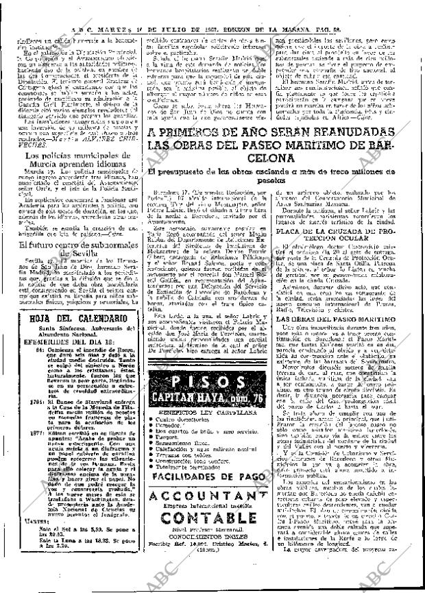 ABC MADRID 18-07-1967 página 58