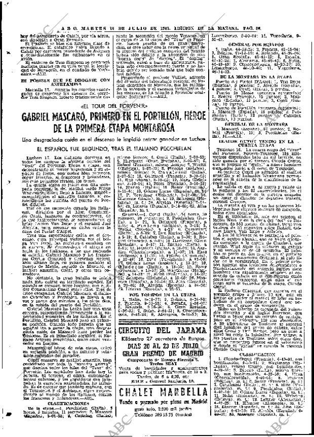 ABC MADRID 18-07-1967 página 80