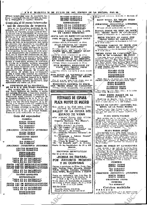 ABC MADRID 18-07-1967 página 86