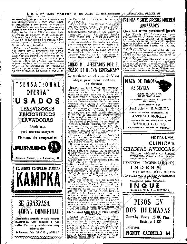 ABC SEVILLA 18-07-1967 página 48