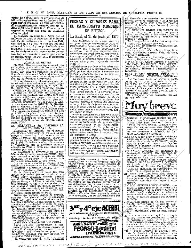 ABC SEVILLA 18-07-1967 página 66