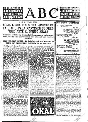 ABC MADRID 21-07-1967 página 31