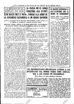 ABC MADRID 21-07-1967 página 41