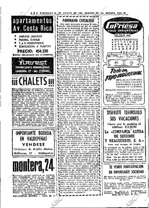 ABC MADRID 21-07-1967 página 62