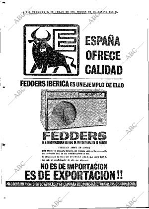 ABC MADRID 21-07-1967 página 64