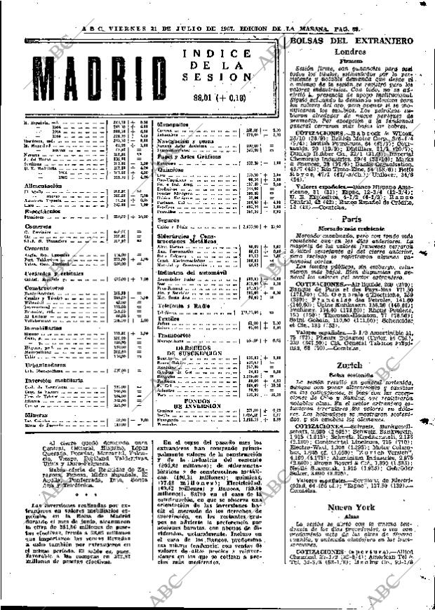 ABC MADRID 21-07-1967 página 69